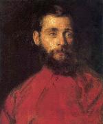 Brocky, Karoly Self-Portrait after 1850 china oil painting artist